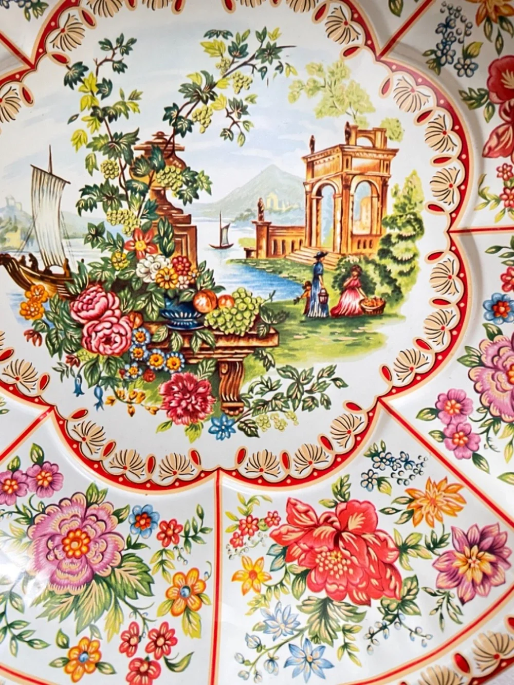 Vintage 1971 Daher Decorated Ware Tin Bowl - 10